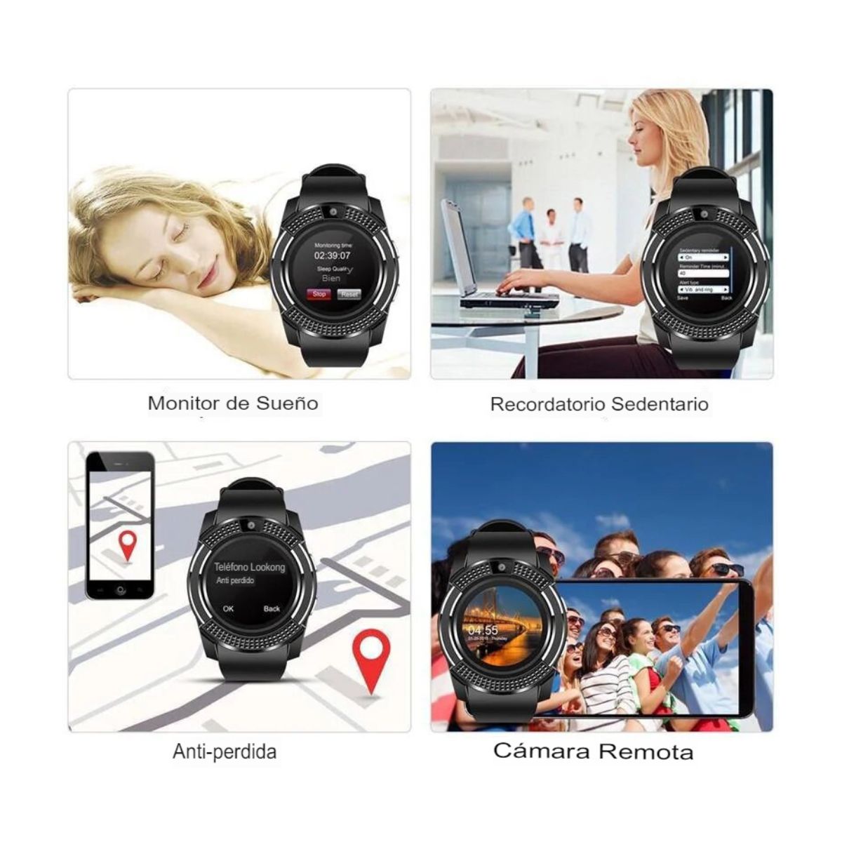 Smartwatch Z60 Ultra - Batería 5 Días, Monitor Cardíaco, Bluetooth 5.0