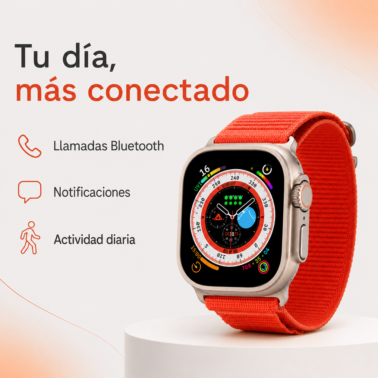 Smartwatch T900 Ultra 2 con Llamadas Bluetooth