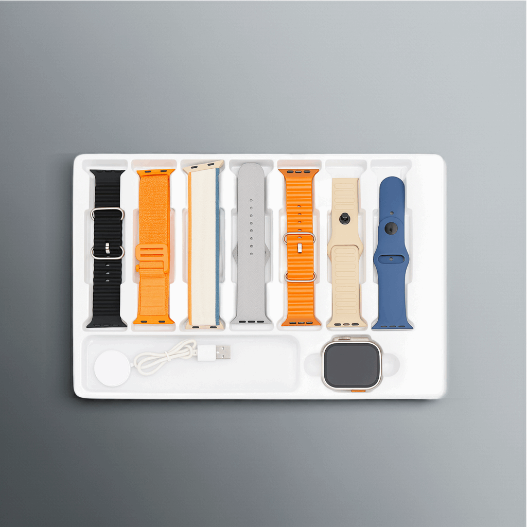 Smartwatch s200 + 7 Correas - Reloj Inteligente Bluetooth - Stellar Tech - Stellar Technologies