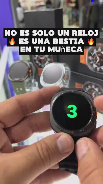 SmartWatch Z7 Ultra Negro - Monitor Cardíaco, Batería hasta 5 Días